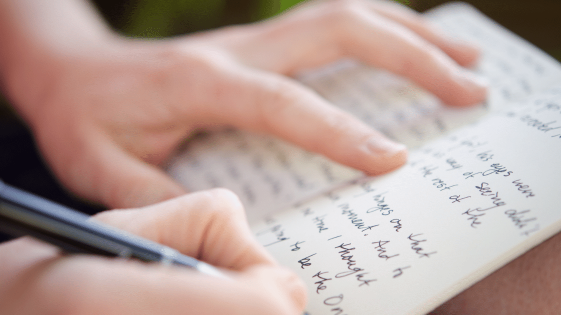 Freewriting by hand