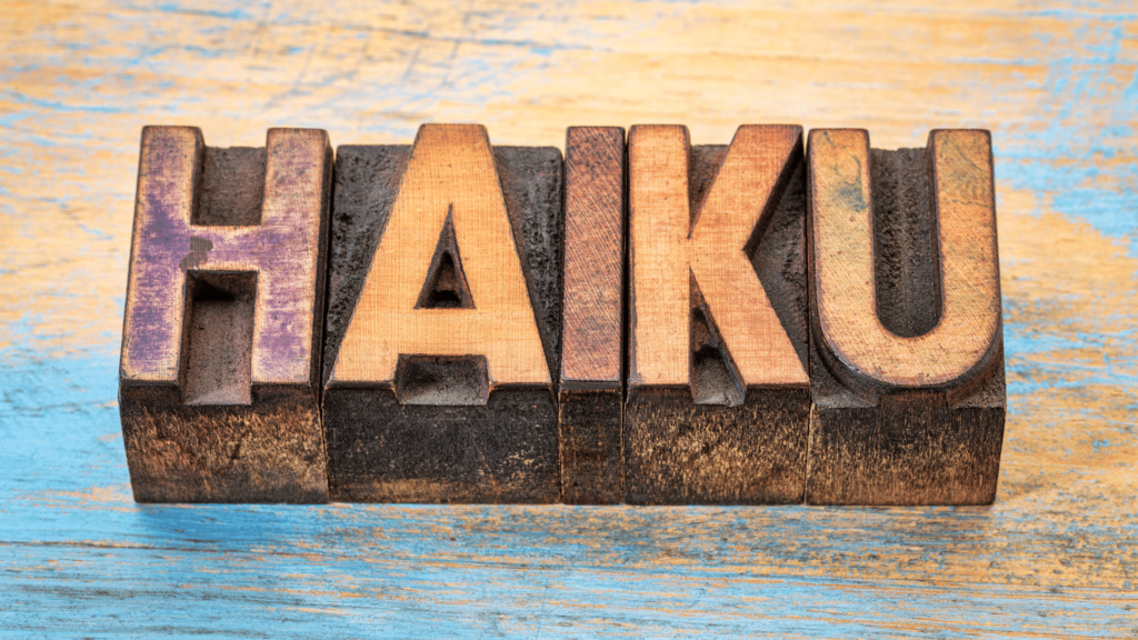 How to write haiku